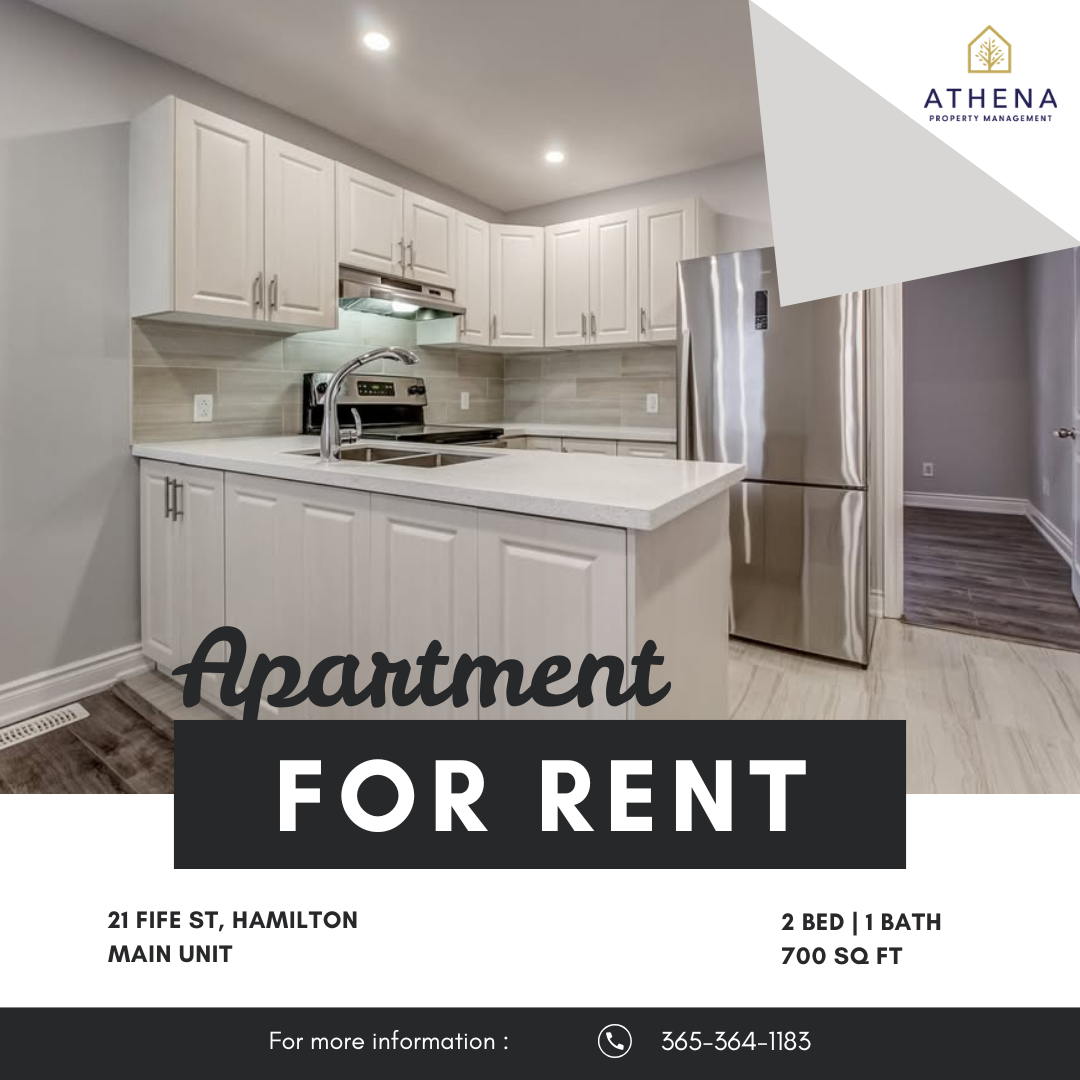 21 Fife Street - Main Floor - Unit 1